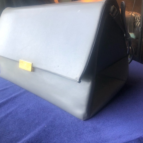 STELLA MCCARTNEY GRAY BECKETT FAUX NAPPA SHOULDER BAG - Picture 5 of 16